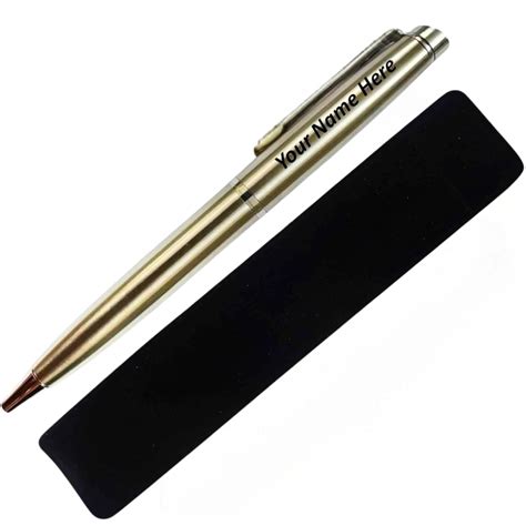 Corporate Culture Customised Silver Pen with Your Company Name ...