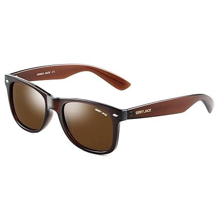 grey jack Square Sunglasses Polarized Lens, Classic and Retro Style ...