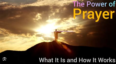 The Power of Prayer: What it is and How it Works - Good Shepherd ...