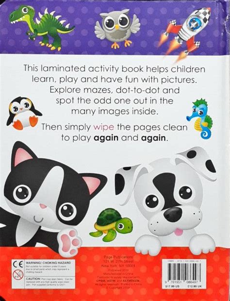 Activity Book Wipe and Write Mazes And Dot to Dot – Books and You