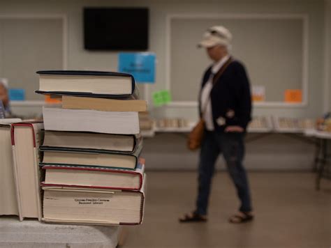 Library book sale is up and running