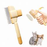 Amazon.com: Pet Hair Removal Comb Flea Comb, Cat Grooming Brush with ...