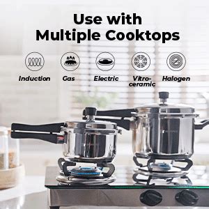 Buy Bergner Sorrento Stainless Steel Pressure Cooker Combo with Outer ...