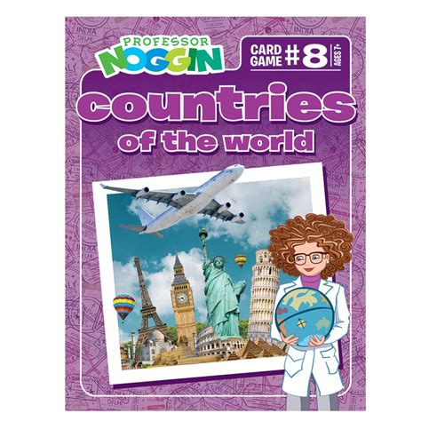 Buy Outset Media Professor Noggin's Countries of The World Trivia Card ...