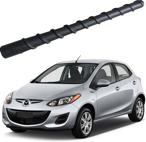 Buy 7 Inch Flexible Spiral Rubber Antenna for Mazda 2 (2011-2015), Car ...