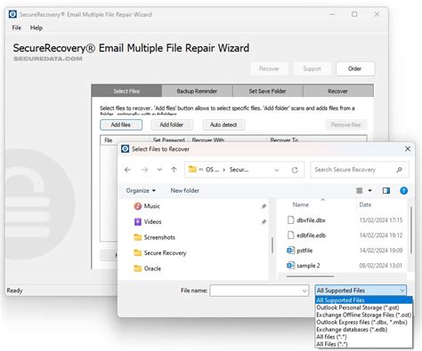 Mail File Recovery 的图像结果