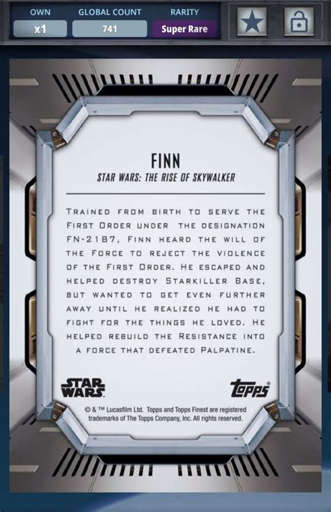 Topps Star Wars Card Trader Super Rare Galaxy's | Ubuy India