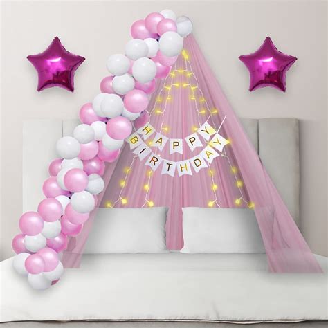 Sticky Prity Cabana/Canopy Happy Birthday Party Decoration Combo Kit in ...