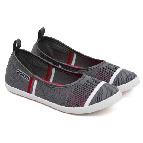 Buy ASIAN Women's Alexa Grey Casuals,Walking Shoes,Bellies,Canvas Shoes ...