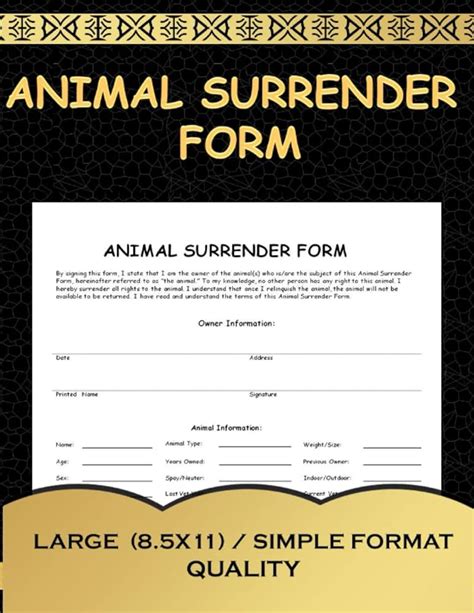 Image result for Voluntary Surrender of Animals
