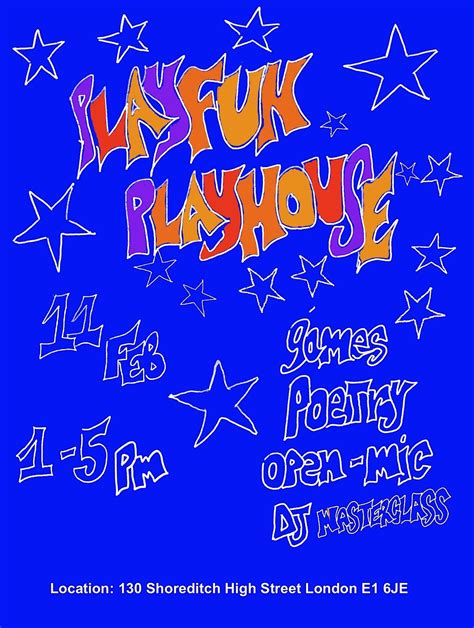 Play Fun Play House, Co Balance, London, 11 February