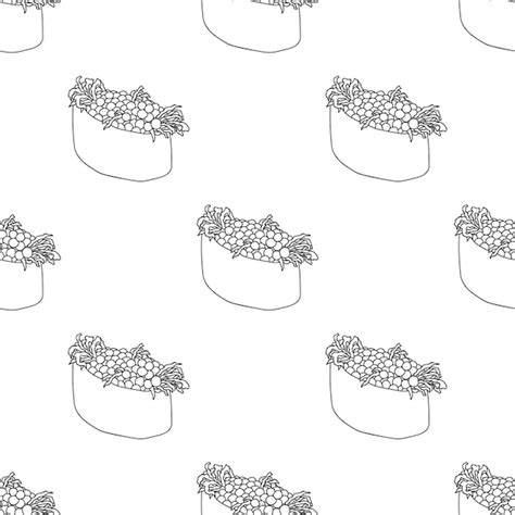 Seamless pattern with sushi for decorative print wrapping paper menu ...