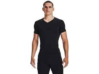 Buy Under Armour Men's Tactical HeatGear Compression V-Neck, Black (001 ...