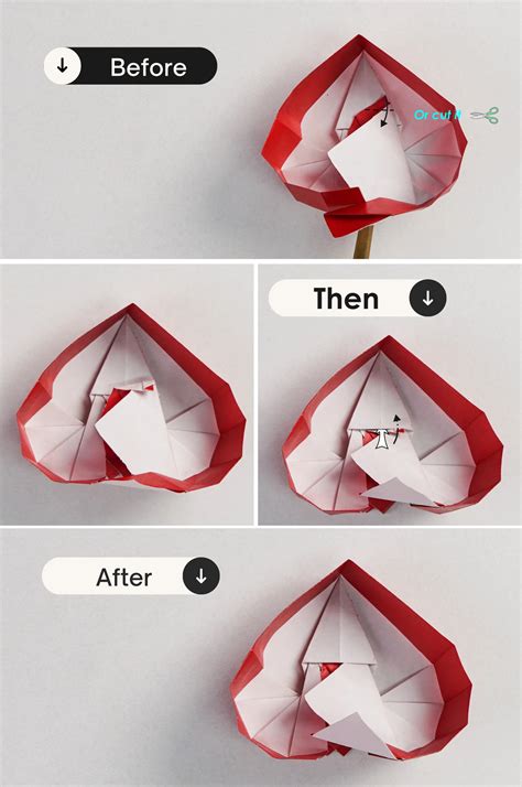 Image result for Origami Heart Box Tutorial