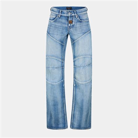 BALENCIAGA | Men's Low Waist Slim Fit Jeans | Men | Blue | Flannels