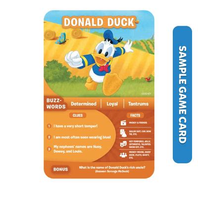 Guess in 10: Disney | Trivia Card Game (ages 6+)