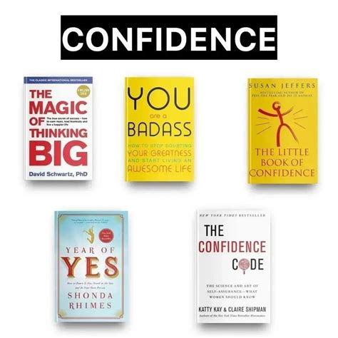 5 elite books to increase confidence rapidly | Books to read | Must ...