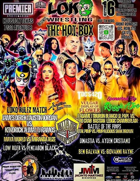 LOKO w. ACW Present: The Hot Box!, 7122 Avenue B, Houston, 16 September ...