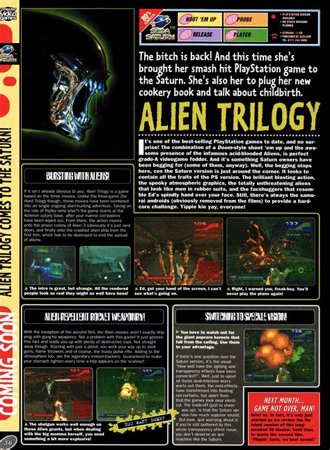 Image result for Alien Trilogy Sega Saturn