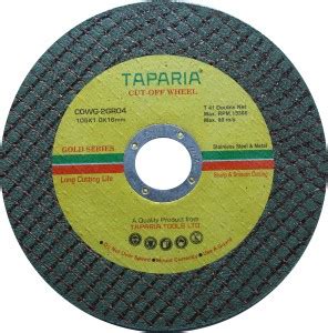 TAPARIA COWG2GR04 CUT OFF WHEEL Metal Cutter Price in India - Buy ...