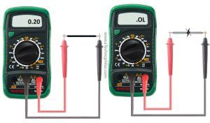 Image result for Multimeter Continuity Test