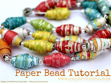 Paper Beads Tutorial 的图像结果