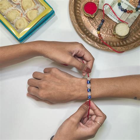 Crystal Rakhi for Love and Protection (M) – BellarosaGems