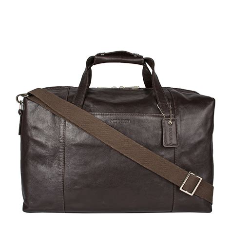 Buy Hidesign Nicholson 04 Brown Duffle Bag Online