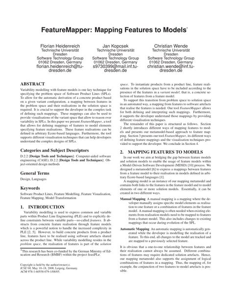 Feature Model Map 的图像结果