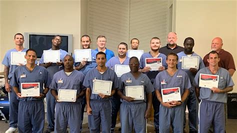 Inmates Earn Certifications at the Okaloosa County Correctional ...