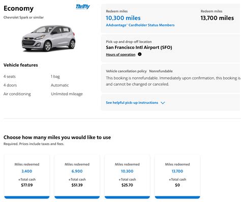 How to redeem points and miles for car rentals - Travelzuma