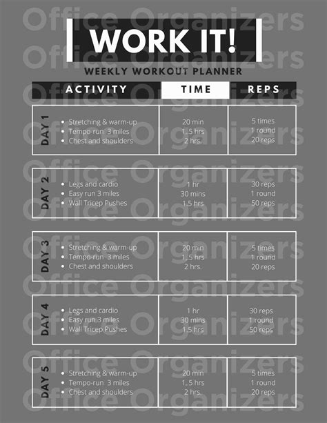 Workout Planner 的图像结果