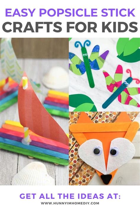Craft Ideas Using Popsicle Sticks 的图像结果