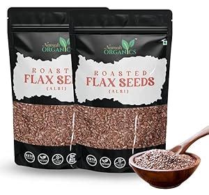 Flax Seeds Salted Crunch Flax Seeds for Eating | Diet Snacks | High in ...
