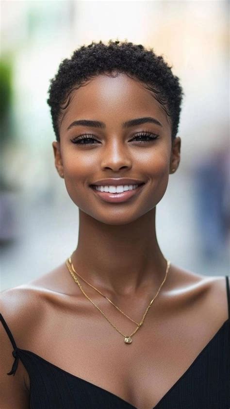 Bold and Beautiful: Short Haircuts Black Women Adore | Short shaved ...