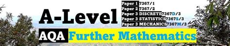 Image result for AQA a Level Maths Topic Questions