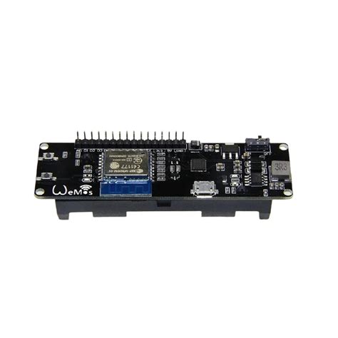 WeMos D1 Mini ESP8266 WiFi Module With 18650 Battery Shield – REES52