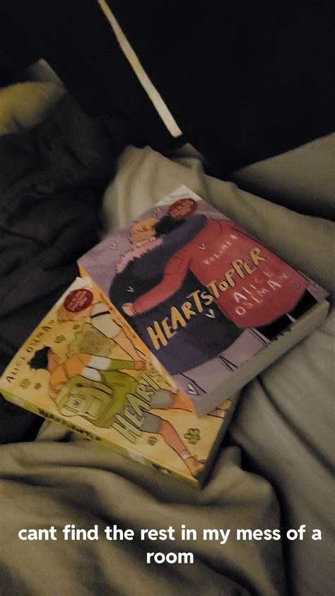 it's 1:10am, i got heartstopper volumes 1-4 about 16 hours ago and i ...