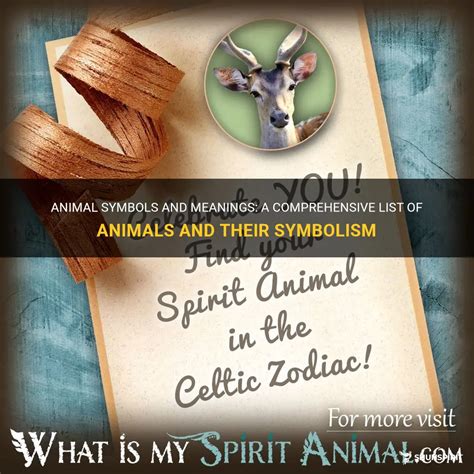 Animal Symbols And Meanings: A Comprehensive List Of Animals And Their ...
