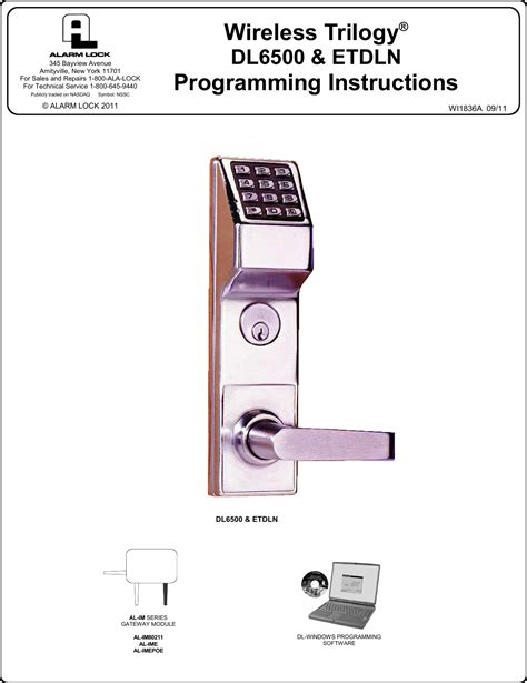 Image result for Alarm Lock Etpdl Programming