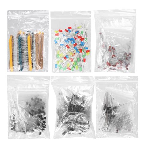 1390pcs electronic components basic starter kit led diode transistor ...