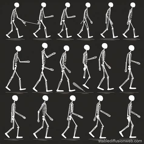 Image result for Walking Keyframes Stick Figure
