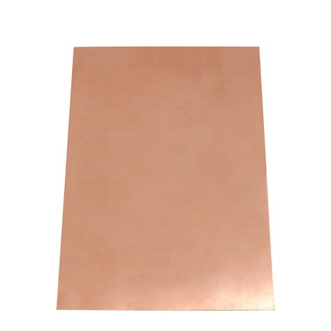 Buy ZOFUN 300 X 200 X 0.8 MM Copper Plate Guillotine Offcuts, 99.9% ...