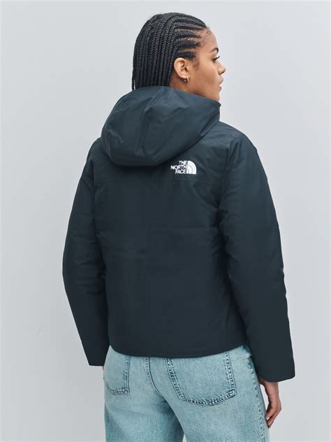 Buy The North Face Black Mountain Range Down Hooded Jacket from Next India