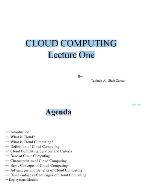 Image result for Introduction to Cloud Computing PDF