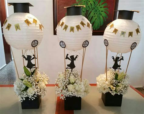 Centros De Mesa Para Graduacion