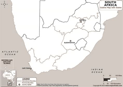 blank outline map of africa