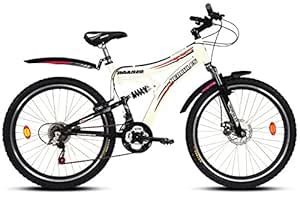 Hercules A 100 VX Bike, 26" (Racy White Cobalt Grey) : Amazon.in ...