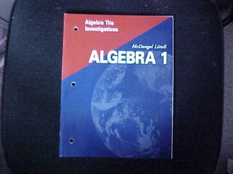 Buy McDougal Littell Algebra 1: Algebra Tile Investigations Book Online ...