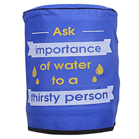 Kuber Industries Rexine Water Dispenser Bottle Cover with Rexine Water ...